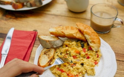 Telur Scramble Rasa Kari