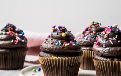 Chocolate Macaroon Cupcakes