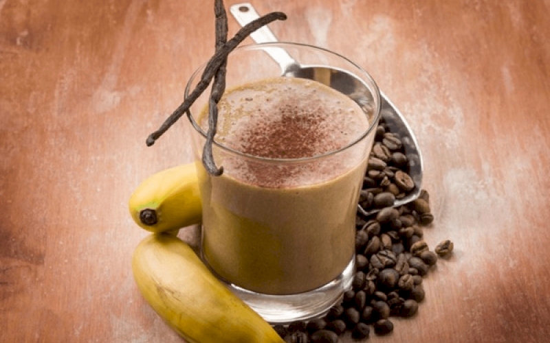 Low Sugar CoffeeBanana Smoothie