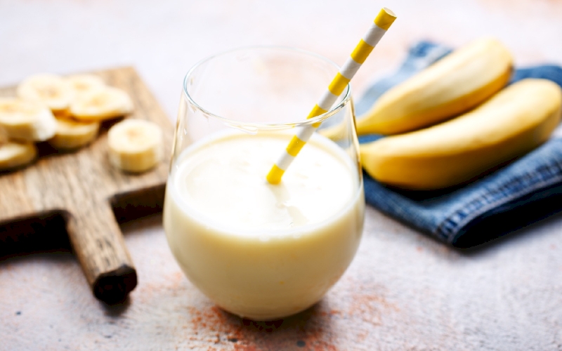 Pisang Oat Smoothies