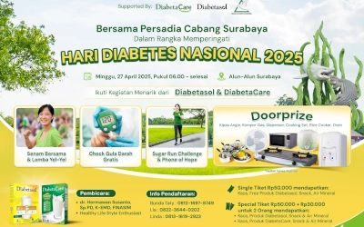 Sejuta Jari: Gerakan Nasional Bersama Diabetasol dan Diabetacare untuk Lawan Diabetes
